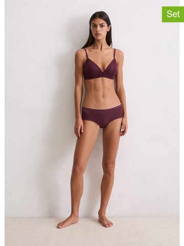 Marc O´Polo Bodywear 2-delige set: Hipster bordeaux