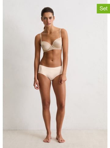 Marc O´Polo Bodywear 2-delige set: hipsters beige