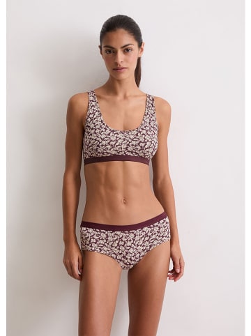 Marc O´Polo 3er-Set: Pantys in Bordeaux/ Dunkelblau