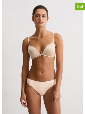 Marc O´Polo 2er-Set: Slips in Beige