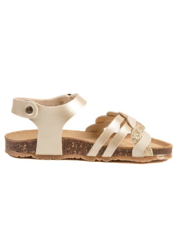 billowy Sandalen "Rosso" in Gold