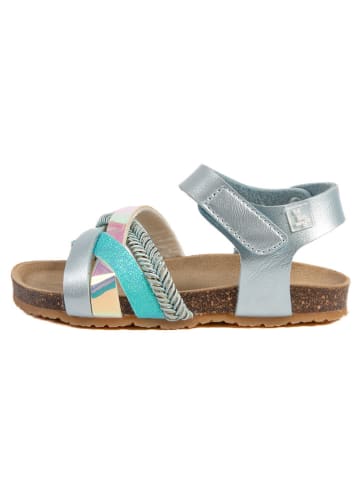 billowy Sandalen "Rosso" lichtblauw