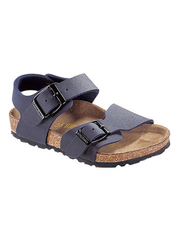 Birkenstock Sandały "New York" w kolorze granatowym