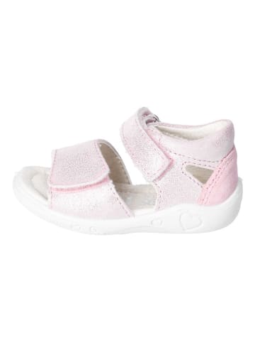 PEPINO Leder-Sandalen in Rosa