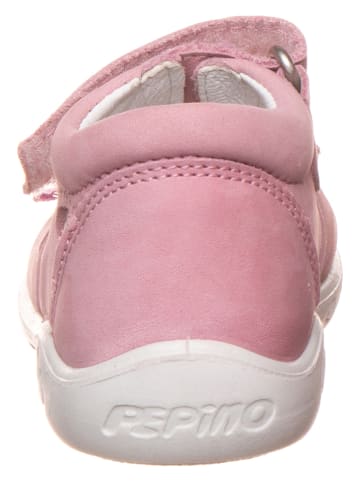 PEPINO Leder-Sandalen "Sylvie" in Rosa