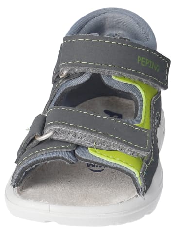 PEPINO Sandalen "Espi" grijs/groen