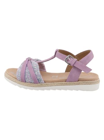 Tom Tailor Sandalen in Lila