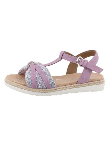 Tom Tailor Sandalen in Lila