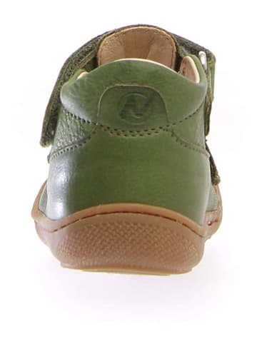 Naturino Leder-Halbsandalen "Puffy" in Grün