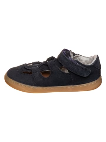 Richter Shoes Leren enkelsandalen donkerblauw