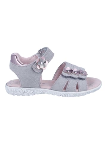 Richter Shoes Leder-Sandalen "Sole" in Grau