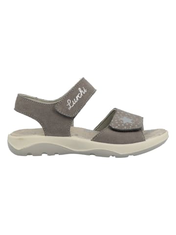 Lurchi Leren sandalen grijs
