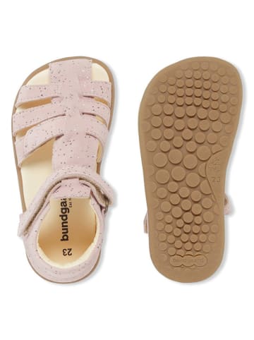 Bundgaard Barfuß Leder-Halbsandalen "Rox" in Rosa