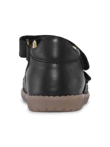 Bundgaard Leder-Halbsandalen "Ranjo" in Schwarz