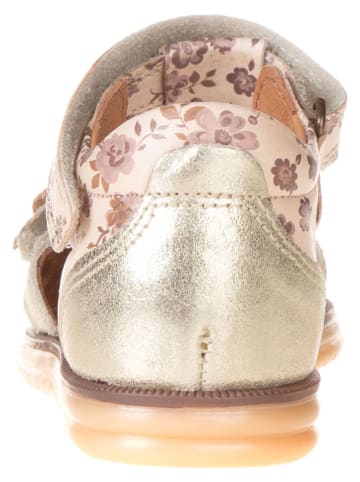 Wheat Leder-Halbsandalen "Sky Flower" in Rosa