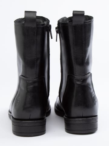 JOLANA & FENENA Leder-Boots in Schwarz