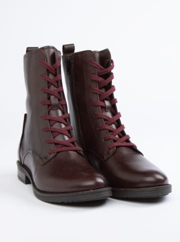 JOLANA & FENENA Leder-Boots in Braun