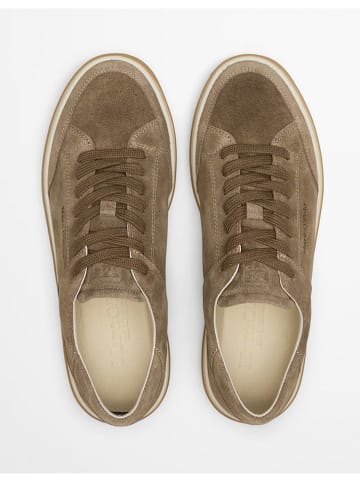 Marc O'Polo Shoes Leder-Sneakers "Enrique" in Hellbraun