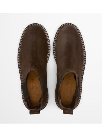 Marc O'Polo Shoes Leder-Chelsea-Boots "Phia" in Braun