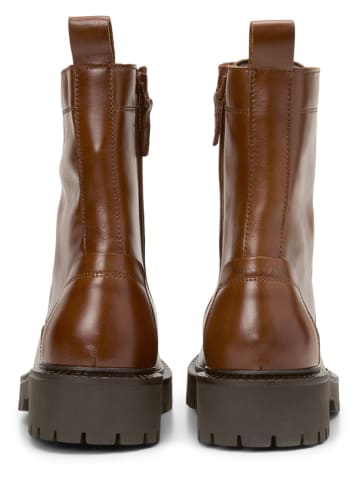 Marc O'Polo Shoes Leder-Boots in Hellbraun