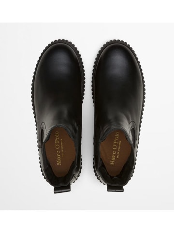 Marc O'Polo Shoes Leder-Chelsea-Boots "Bianca" in Schwarz