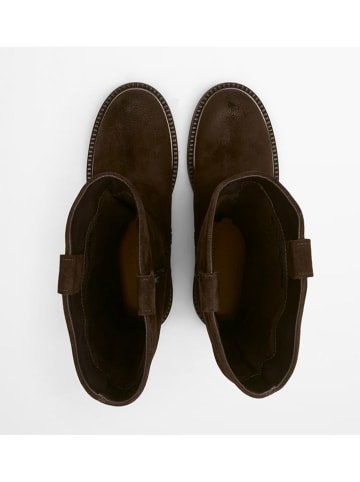 Marc O'Polo Shoes Leder-Stiefel "Perla" in Braun