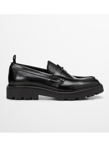 Marc O'Polo Shoes Leder-Mokassins "Phil" in Schwarz