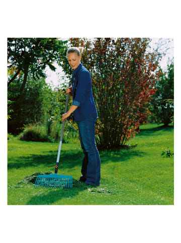 Gardena Bladerenhark "Combisystem" turquoise - (B)43 cm