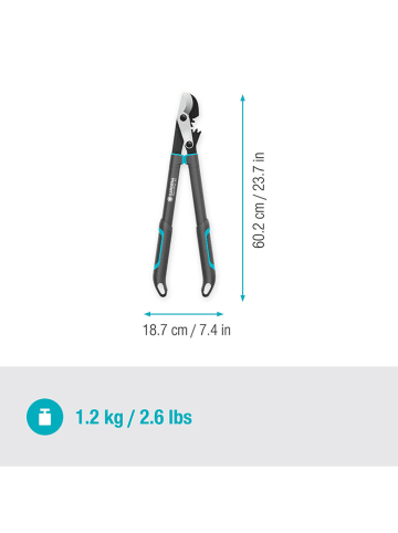 Gardena Astschere "EnergyCut Pro S" in Schwarz