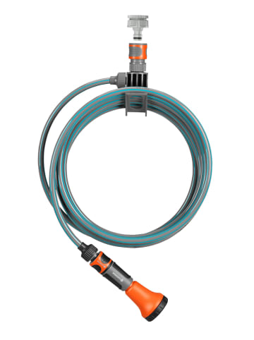 Gardena Terras-spiraaltuinslang "City gardening" turquoise/grijs - (L)7,5 m