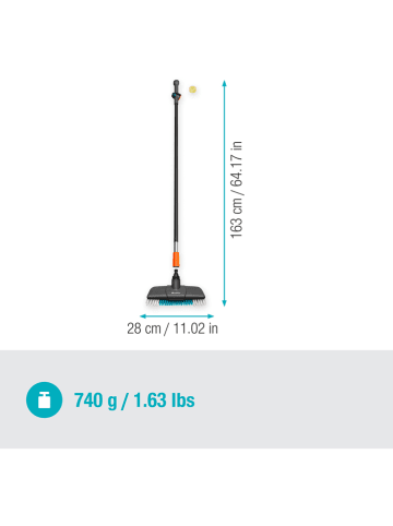 Gardena 3-częściowy zestaw "Soft" w kolorze czarnym
