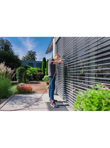 Gardena Jalousienbürste "Cleansystem" in Hellblau/ Schwarz - (H)18,2 cm