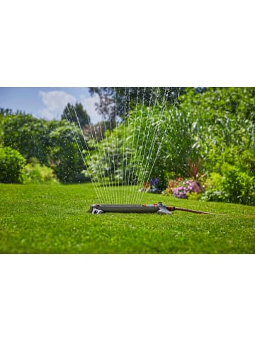 Gardena Viereckregner "Aqua Zoom L" in Grau