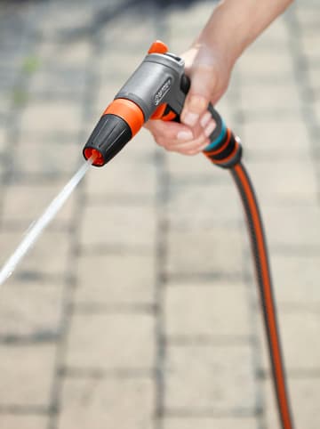 Gardena Reinigungsspritze in Grau/ Orange - (B)22 x (H)45 x (T)19,5 cm