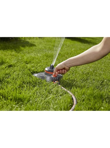 Gardena Zraszacz częściowy i pełny Comfort "Tango" w kolorze szaro-pomarańczowym