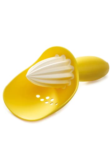 JosephJoseph Citruspers "Catcher" geel - (L)16,6 cm
