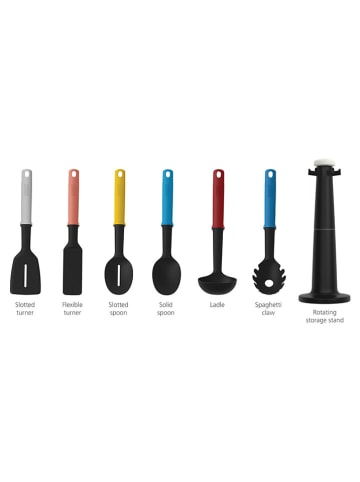 JosephJoseph 7-delige keukenhulpjesset "Elevate" meerkleurig - (L)35,5 cm