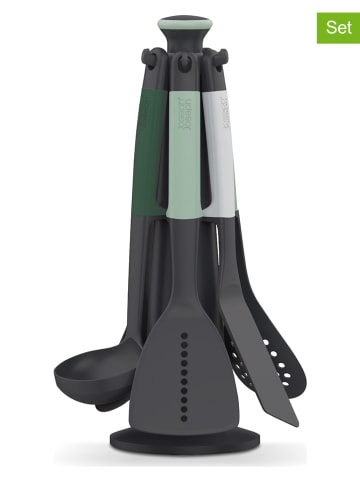 JosephJoseph 7-delige keukenhulpjesset "Elevate" zwart