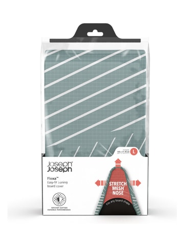 JosephJoseph Strijkplankhoes "Flexa" lichtblauw - (L)135 cm