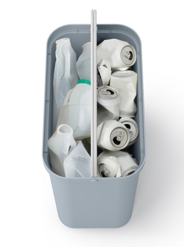 JosephJoseph Kosz "GoRecycle" w kolorze błękitnym na sztućce - 28 l