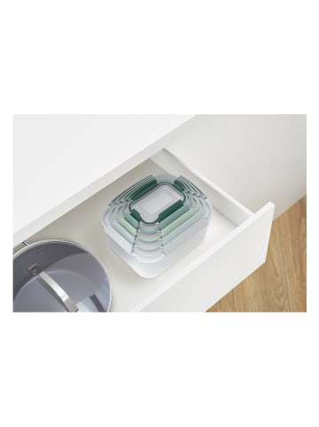 JosephJoseph 5-delige set: opbergpotten "Nest" groen