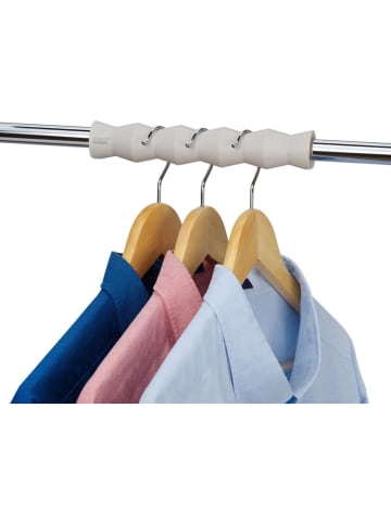 JosephJoseph Nakładki (2 szt.) w kolorze kremowym na drążek na ubrania - szer. 20 cm