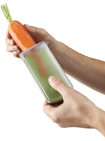 JosephJoseph Schiller "PeelStore" groen/transparant - (L)14 cm