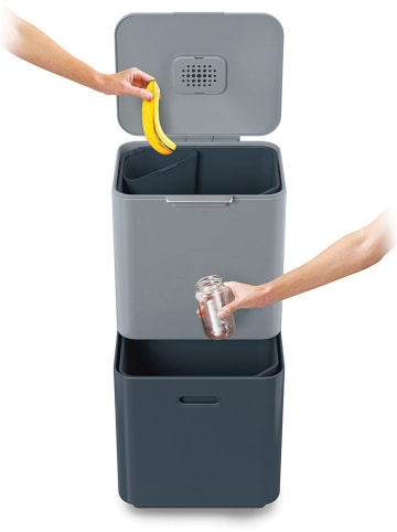 JosephJoseph Afvalemmer "Totem Max" blauw - 60 l