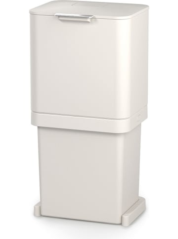 JosephJoseph Afvalbak "Totem Pop" crème - 60 l