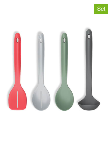 JosephJoseph 4tlg. Küchenhelfer-Set in Bunt - (L)32,7 cm