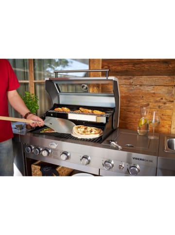 Rösle Pizzaschieber in Silber/ Hellbraun - (L)90