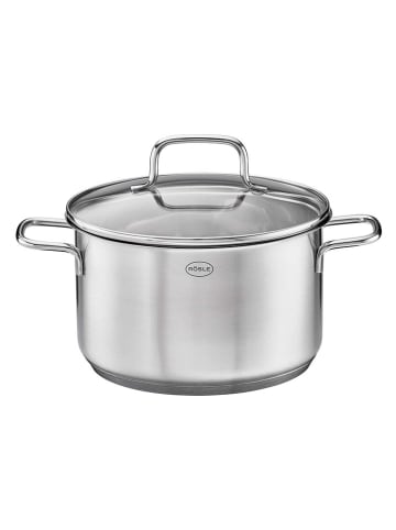 Rösle 2-częściowy zestaw "Basic Line" w kolorze srebrnym - Ø 24 cm