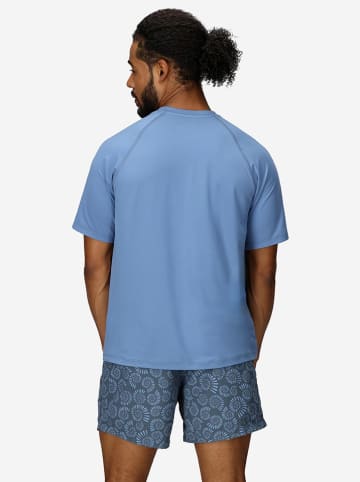 Marmot Funktionsshirt "Windridge Graphic" in Blau