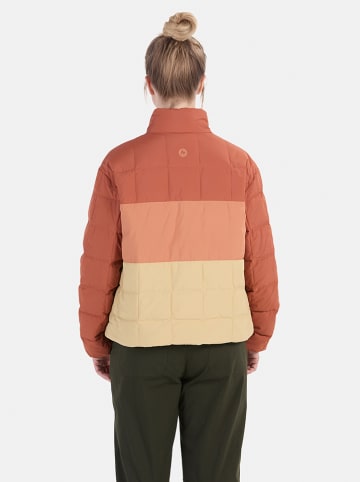 Marmot Daunenjacke "Ares" in Rot/ Orange/ Gelb